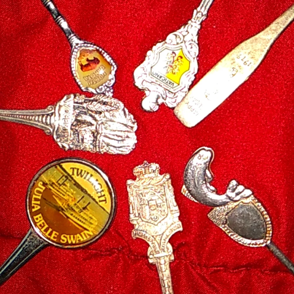 🇺🇸 United States Locations Collectible SOUVENIR SPOON
